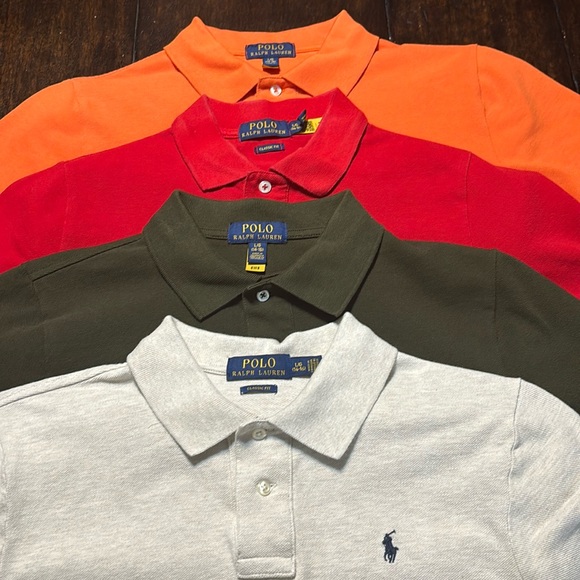 POLO by Ralph Lauren Cotton Pique Boy’s Polo - Size Large (14-16) - Lot of 4!!!! - Picture 13 of 15